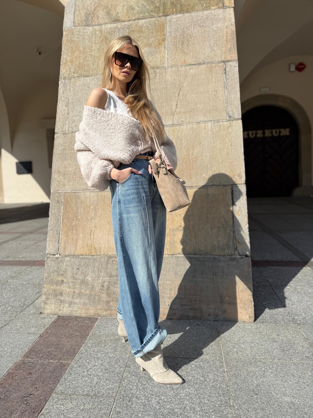 Sweter rozpinany CARINI